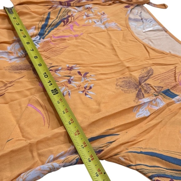 Free People Clear Skies Cold Shoulder Fairy Whimsical Garden Party Dress Size L - Picture 9 of 10